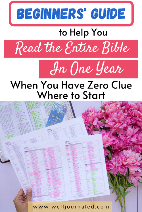 Read the Bible in a Year Plan